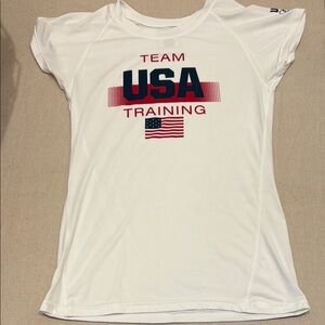 Team USA Training White T-Shirt women’s large.